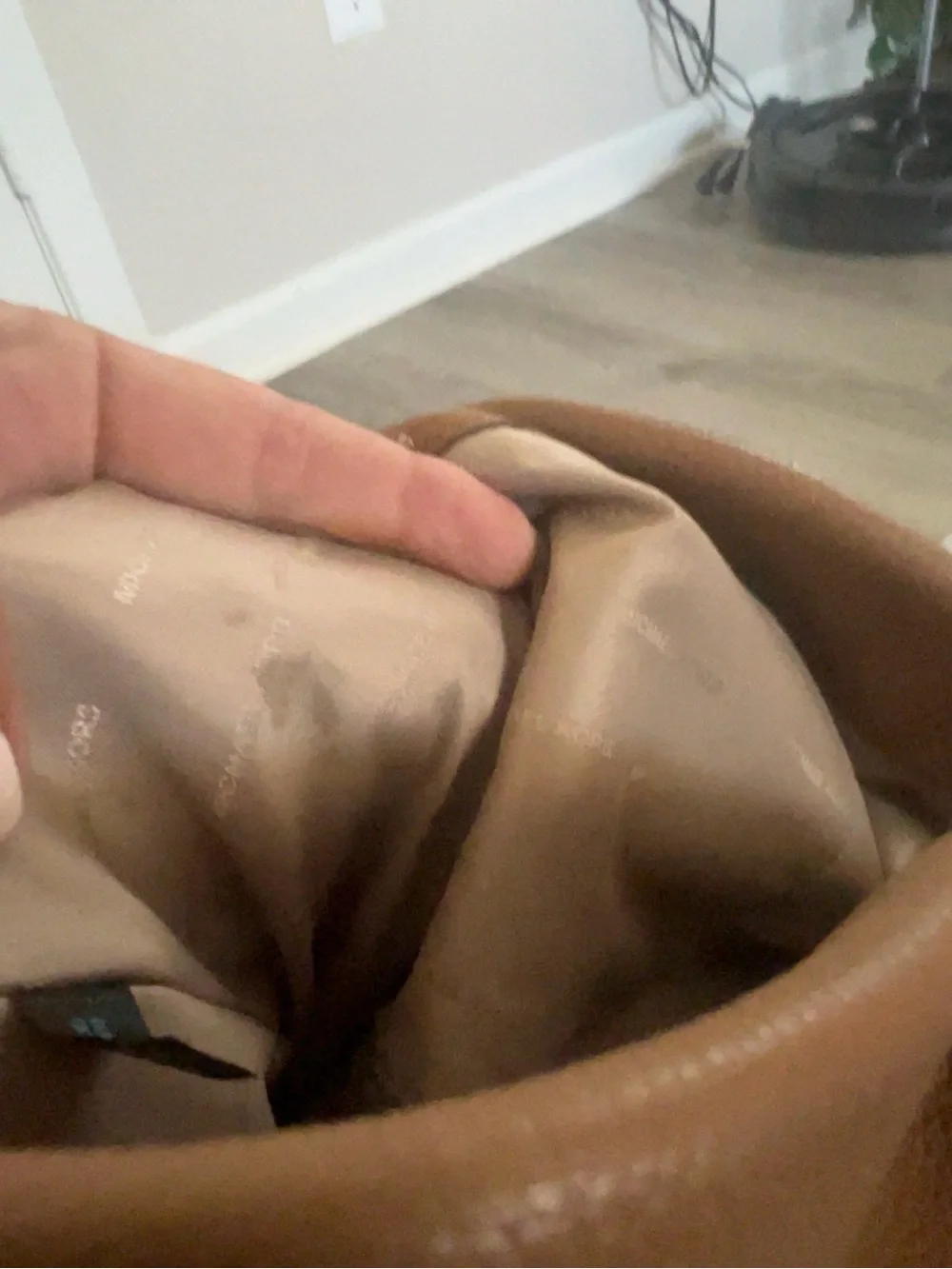 Michael Kors Lex Large Hobo Acorn Leather Convertible Shoulder Bag